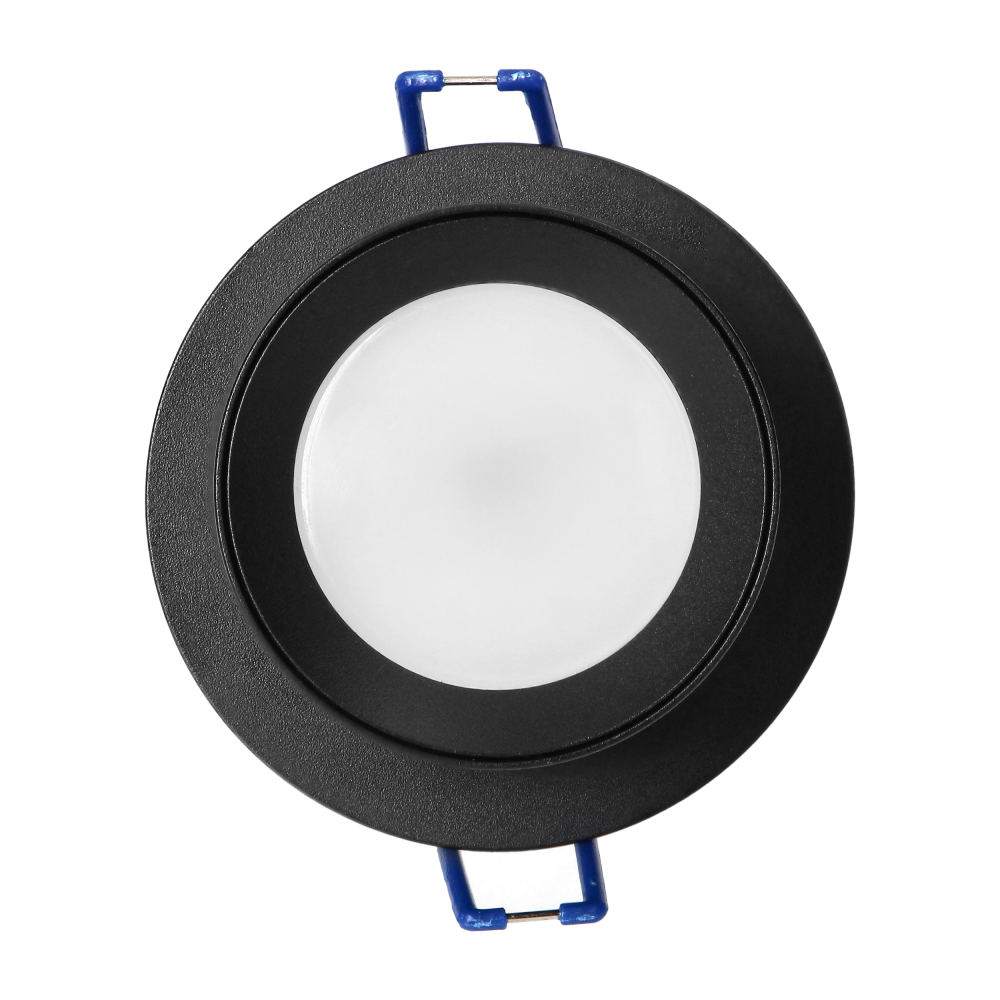 MALTA SP 1, wall and ceiling light, flush-mounted, GU10 max. 12W, IP20, black